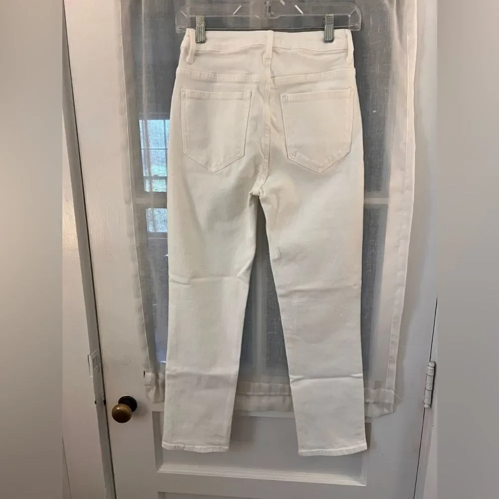 DRIFTWOOD x Sundance Stella Classic Straight Jeans in Cloud White - Picture 4 of 7